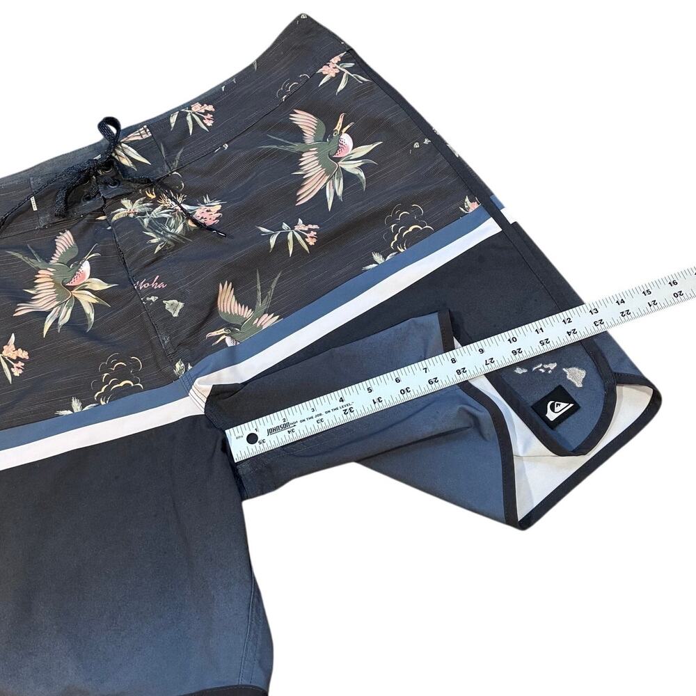 Quiksilver Surfstick Division Scallop 19" Board Shorts Swim Trunks 40 - Picture 9 of 9